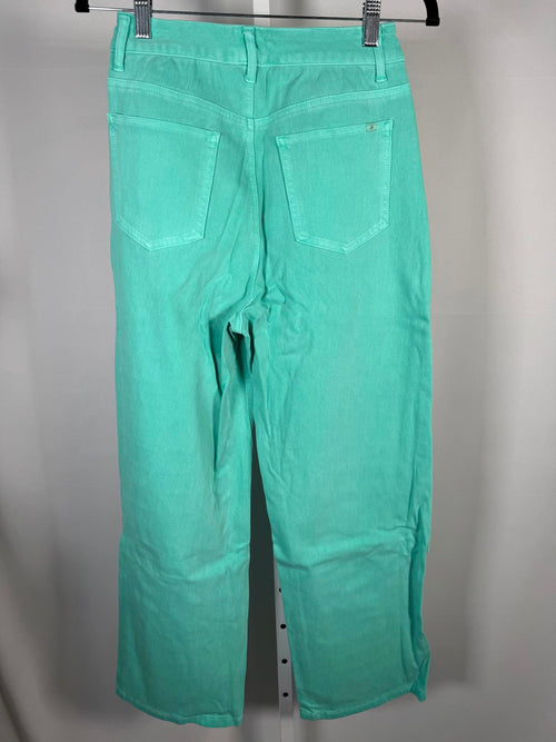 NWT Halara Flex™ High Waisted Pockets Washed Casual Bootcut Jeans Size XS