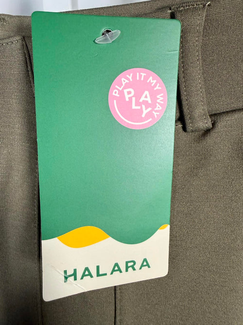 NWT Halara Women's Straight-Leg Pants with Front Patch Pockets Size Medium