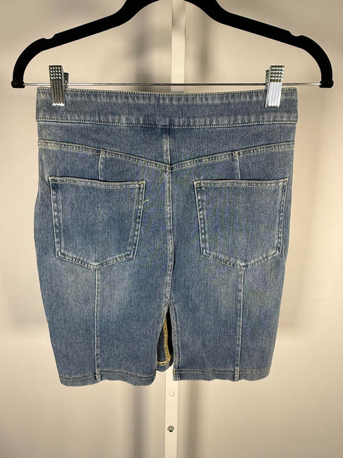 NWT Halara Denim Mini Skirt High Waisted Straight Casual Size XS