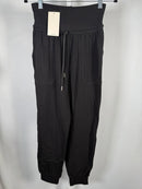 NWT Halara Small Black Sweatpants High Waisted Jogger Lounge Pants Size Small