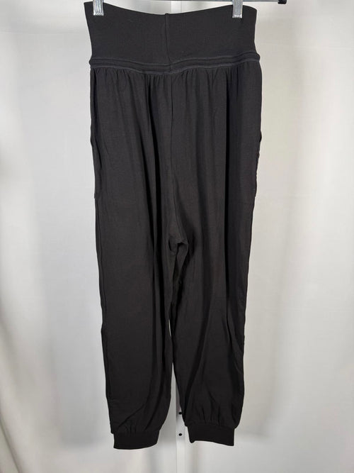 NWT Halara Small Black Sweatpants High Waisted Jogger Lounge Pants Size Small