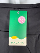 NWT Halara 2-In-1 Black Skirt Skort Built-In Shorts Activewear Gray Size XL