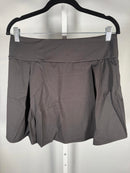 NWT Halara 2-In-1 Black Skirt Skort Built-In Shorts Activewear Gray Size XL
