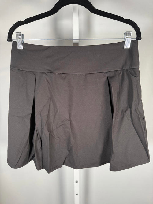 NWT Halara 2-In-1 Black Skirt Skort Built-In Shorts Activewear Gray Size XL