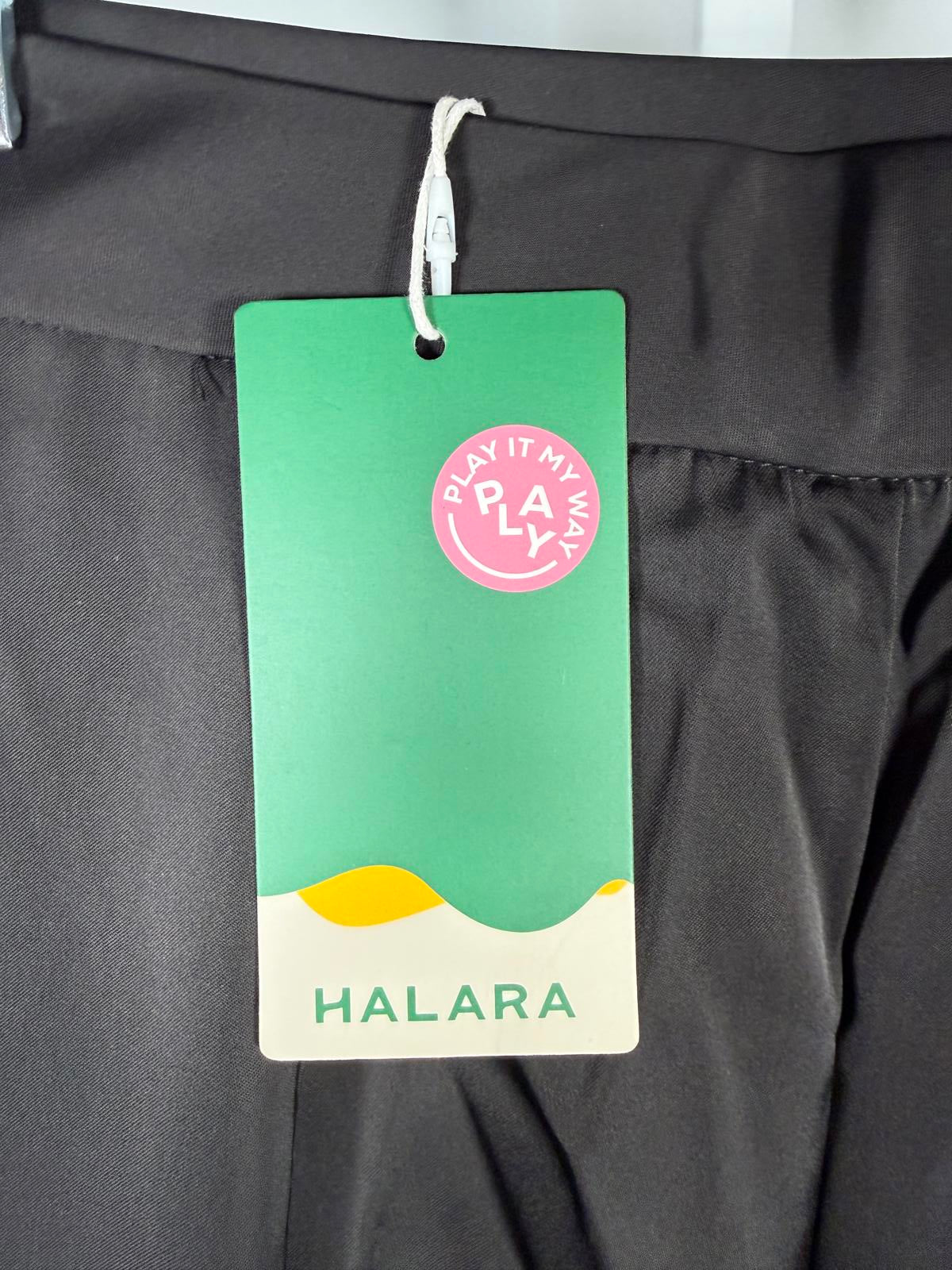 NWT Halara Women’s Wide Leg Black Zipper Dress Work Pants Size Small