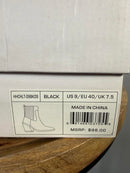 NWB H Halston Women's Charlotte Ankle Boots Black US Size 9