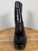 NWB H Halston Women's Charlotte Ankle Boots Black US Size 9