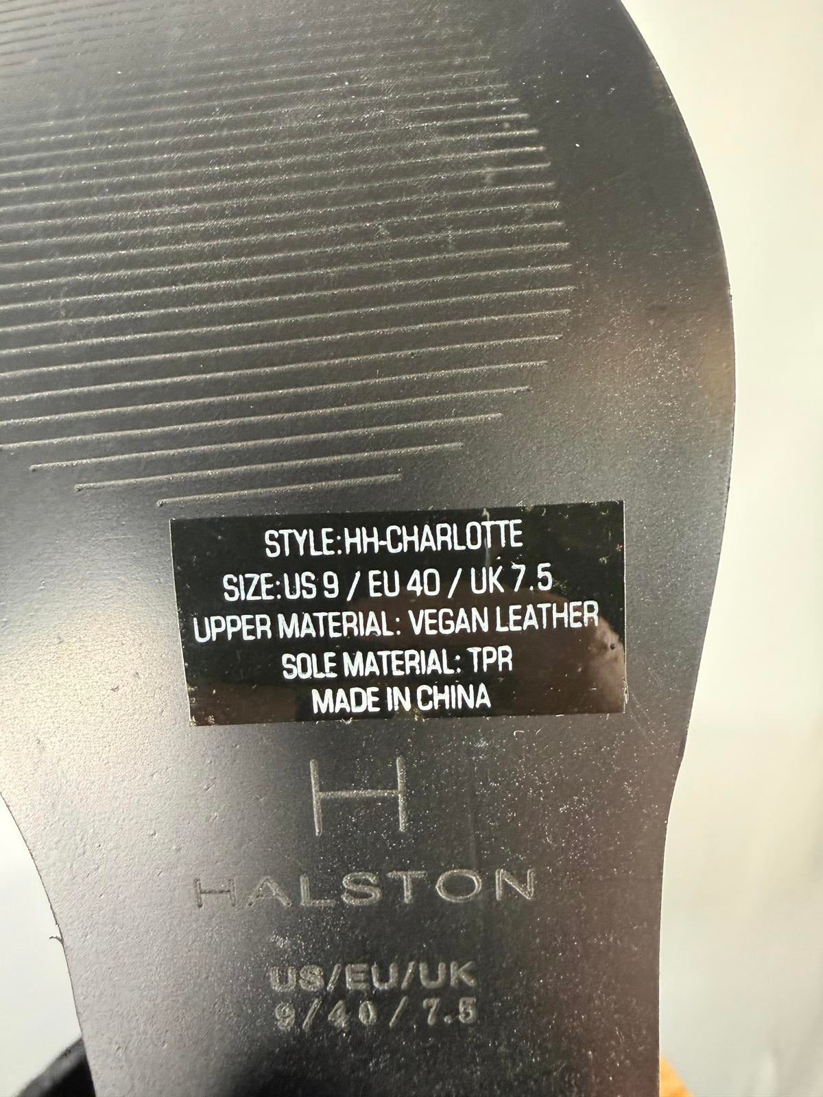 NWB H Halston Women's Charlotte Ankle Boots Black US Size 9