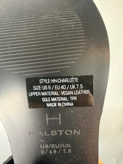 NWB H Halston Women's Charlotte Ankle Boots Black US Size 9