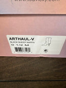 NWB Lisa Vicky Arthaul-V Black Sheep Nappa Stiletto Heel Boots 9.5