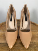French Connection Nude Pointed Toe Stiletto Pumps US 9 NWB