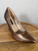 French Connection Rose Gold Pointed Toe Stiletto Heels US 9 NWB