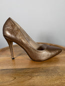 French Connection Rose Gold Pointed Toe Stiletto Heels US 9 NWB