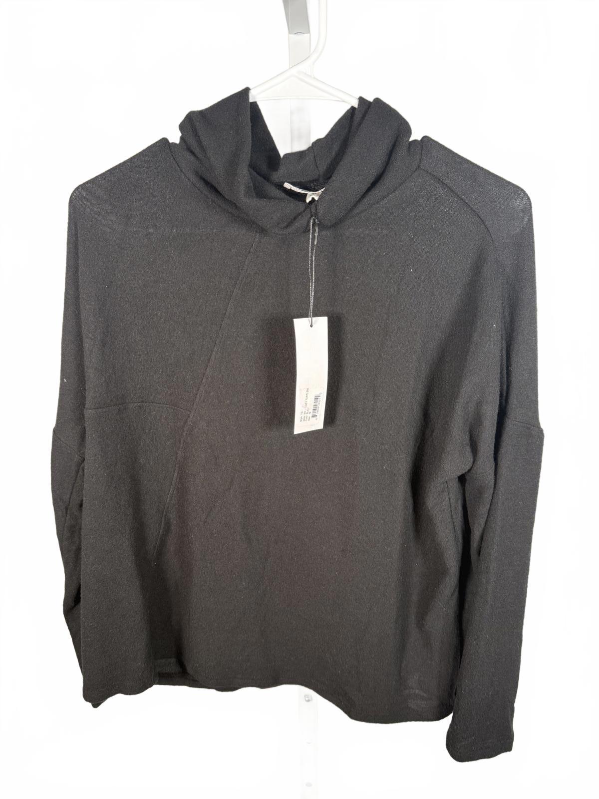 NWT LBLC the Label Mimi Cozy Turtleneck Black Size Medium