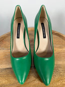 French Connection Womens Sierra Pointed Toe Comfortable Pumps Green Size 8.5 NWB