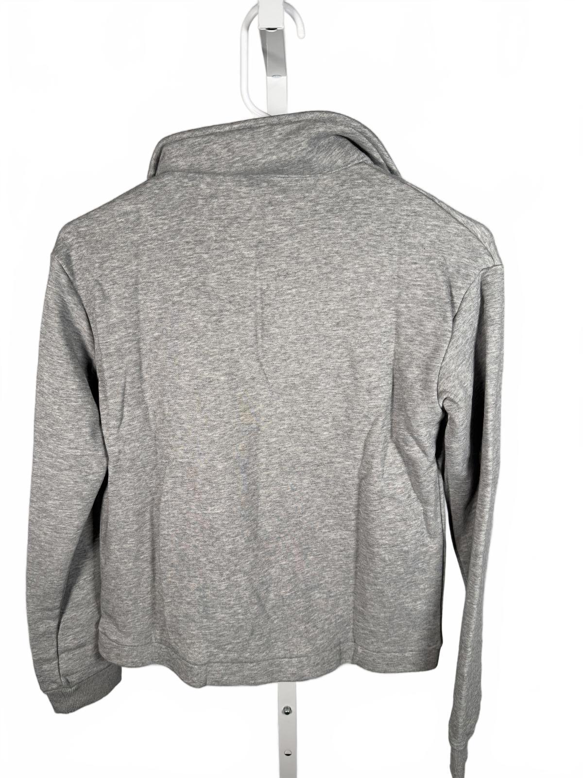 NWT LBLC The Label Tamara V-Neck Pullover Heather Gray XS