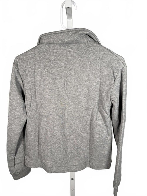 NWT LBLC The Label Tamara V-Neck Pullover Heather Gray XS