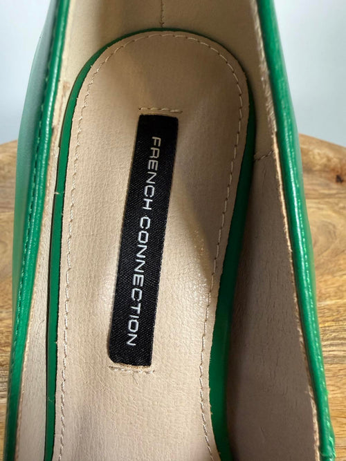 French Connection Womens Sierra Pointed Toe Pumps Green Size 7 NWB