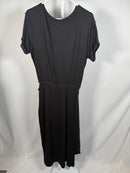 NWT LBLC The Label BLACK Women's Kelly Wrap Dress Size Medium