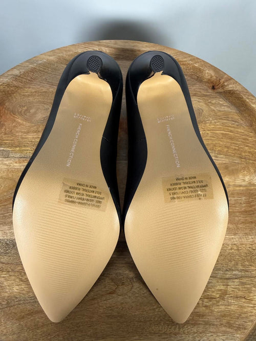French Connection Womens Sierra Pointed Toe Pumps Black Size Size 10 NWB