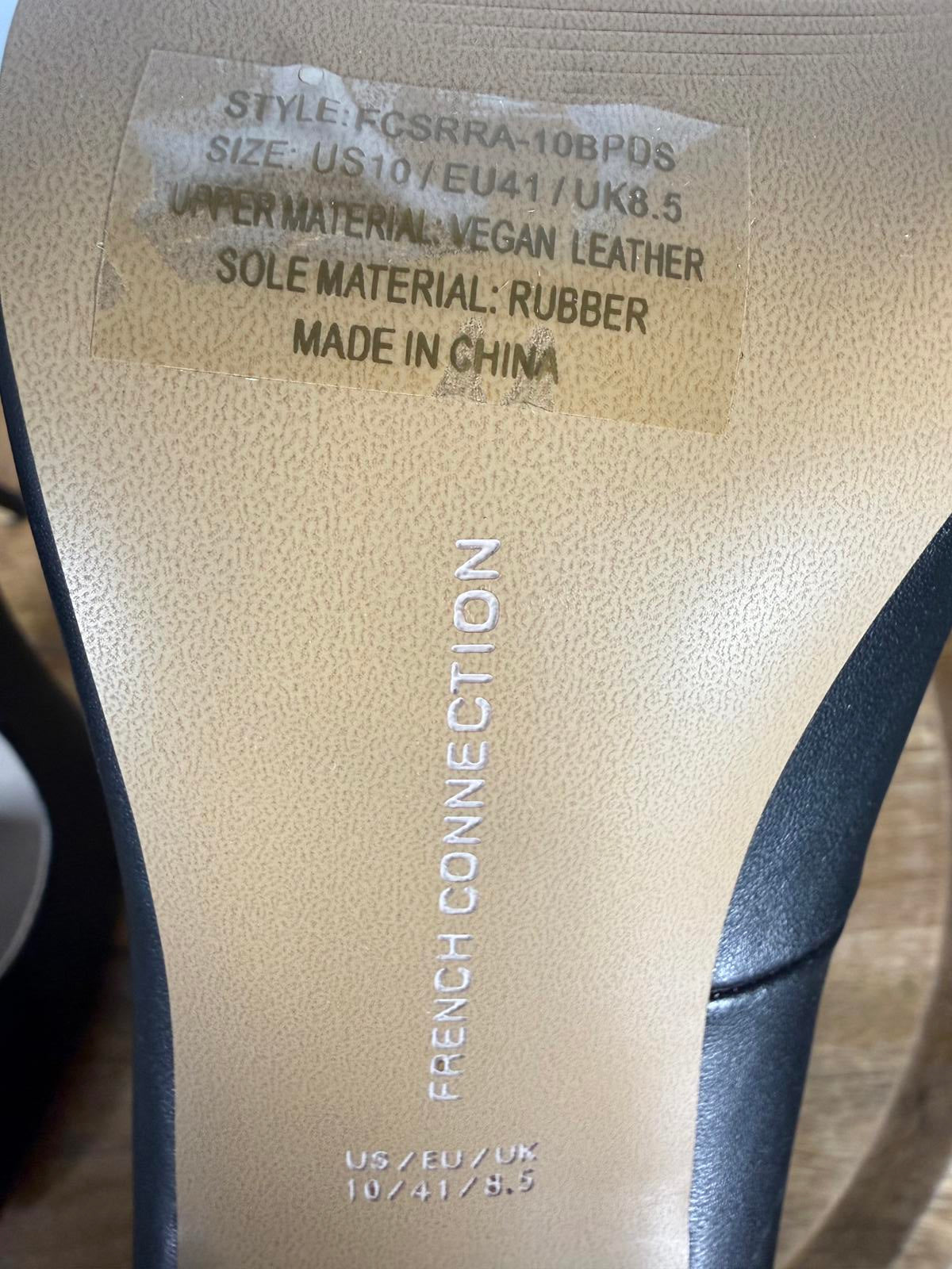 French Connection Womens Sierra Pointed Toe Pumps Black Size Size 10 NWB