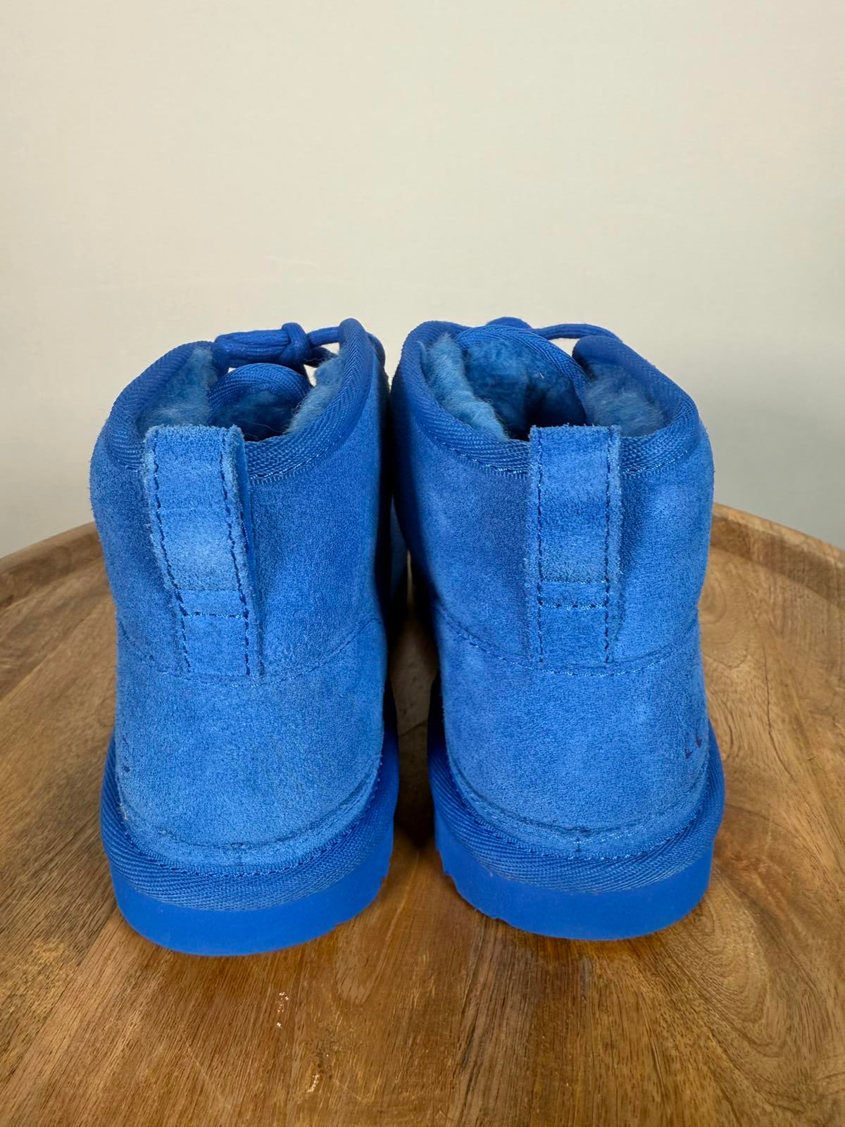 NWT UGG Neumel Blue Lace Up Ankle Boots Women's Size 5