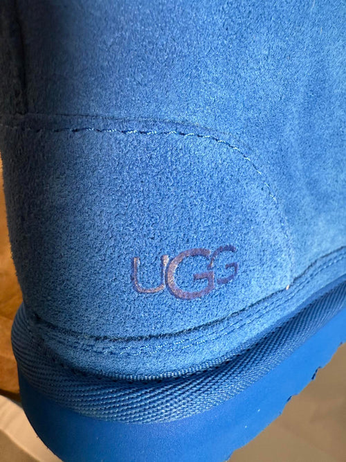NWT UGG Neumel Blue Lace Up Ankle Boots Women's Size 5
