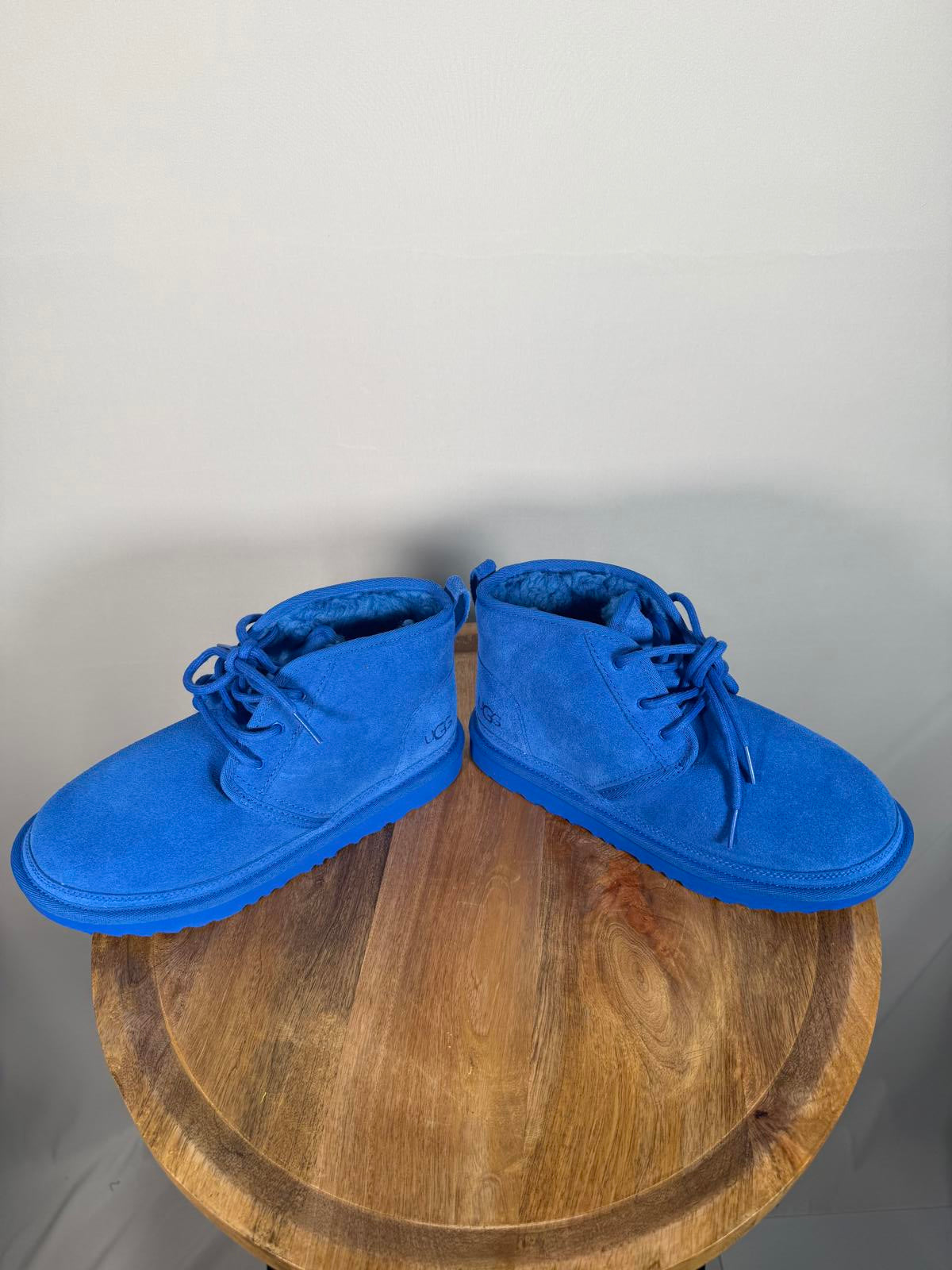 NWT UGG Neumel Blue Lace Up Ankle Boots Women's Size 5