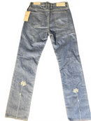 NWT 7 For All Mankind Easy Slim Women's Floral Detail Jeans Size 28