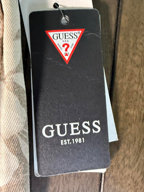 NWT Guess Party Time Tan Jeans Women's Size 28x29 Denim Pants