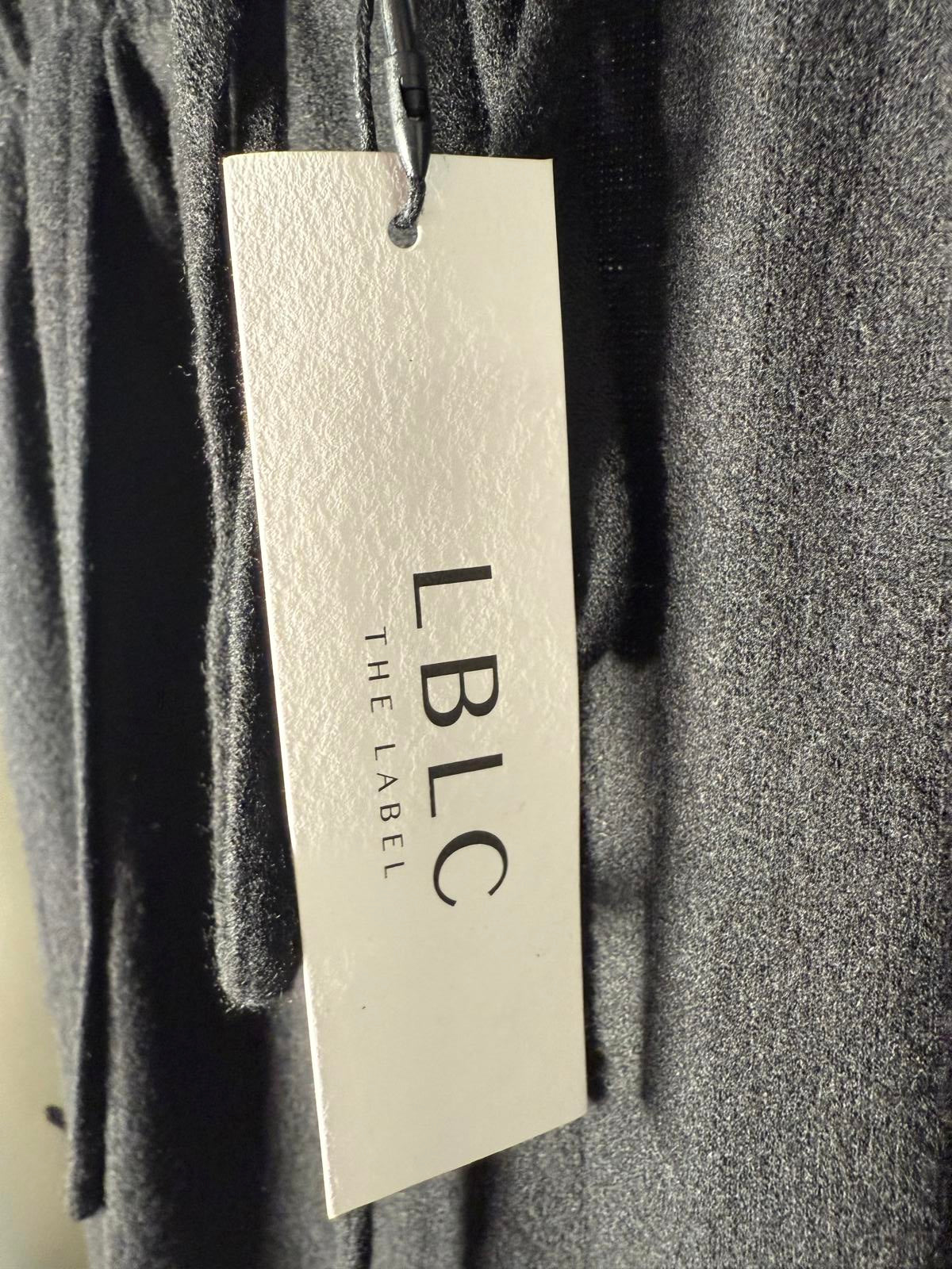 NWT LBLC The Label Erza Cozy Pocket Pants Black Size Medium