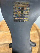 French Connection Tessa Black Strappy Heels Ankle Strap Sandals US 9 NWB