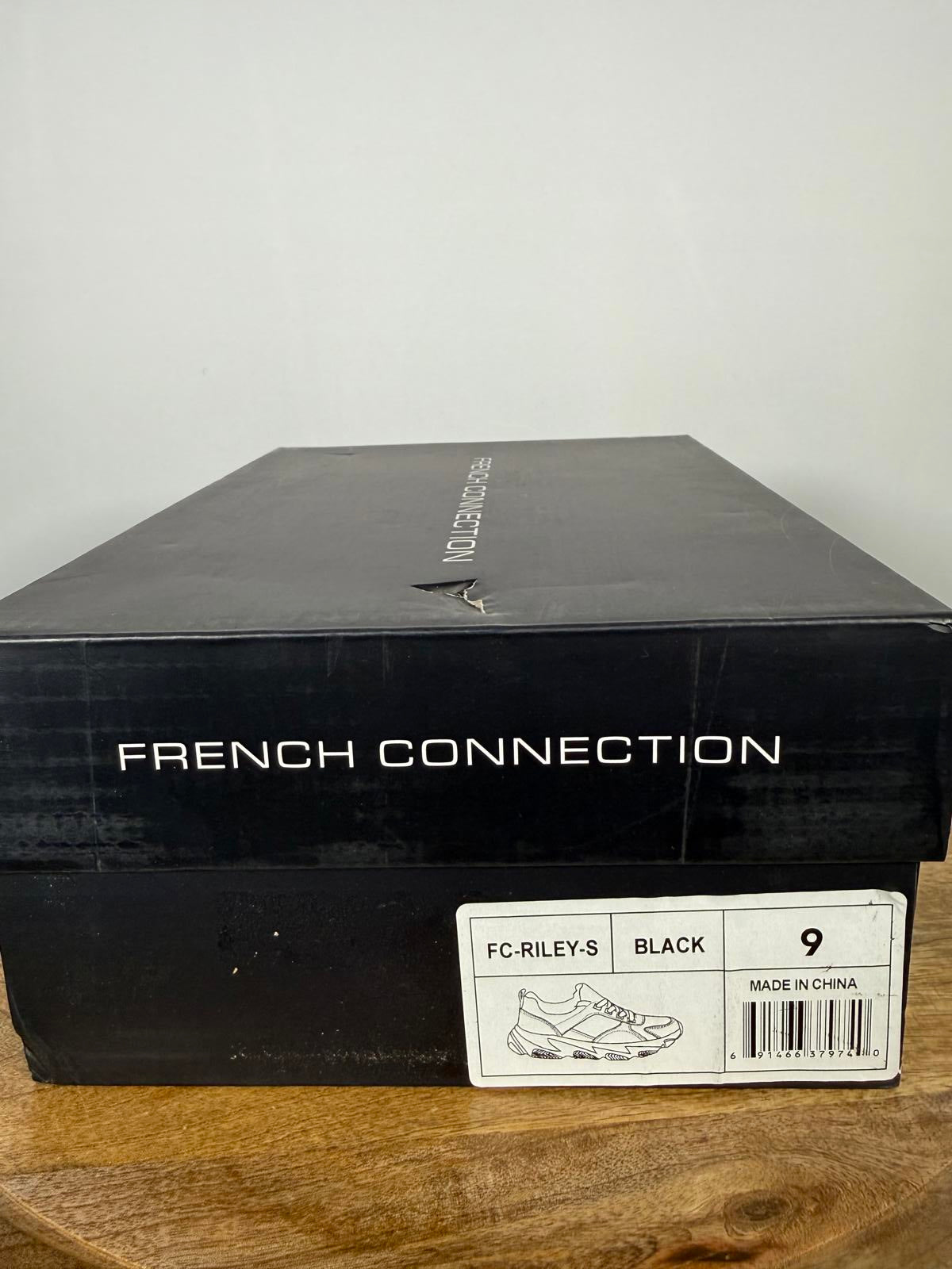 French Connection Women's Riley Chunky Sporty Lace-up Sneakers Size 9 NWB
