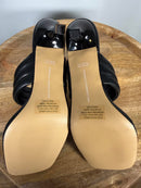 French Connection Womens Valerie Vegan Leather Slip On Heel Sandals Size 9 NWB
