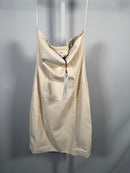 NWT LBLC The Label Luca Strapless Mini Dress Ivory Medium