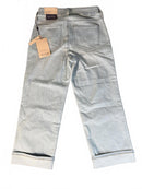 NWT NYDJ Marilyn Crop Cuff Cool Embrace Lift Tuck Jeans Oceanfront Size 00