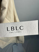 NWT LBLC The Label Luca Strapless Mini Dress Ivory Medium