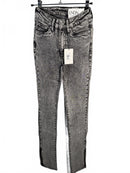 NWT LNDN Landon Denim Acid Wash Ankle Zip Straight Leg Jeans Women’s Size 26