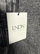 NWT LNDN Landon Denim Acid Wash Ankle Zip Straight Leg Jeans Women’s Size 22