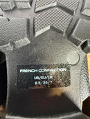 French Connection Black Chunky Platform Sandals Women’s US Size 8.5 NWB