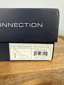 French Connection Black Suede Pointed Toe Pumps Heels Women's US Size 7.5 NWB