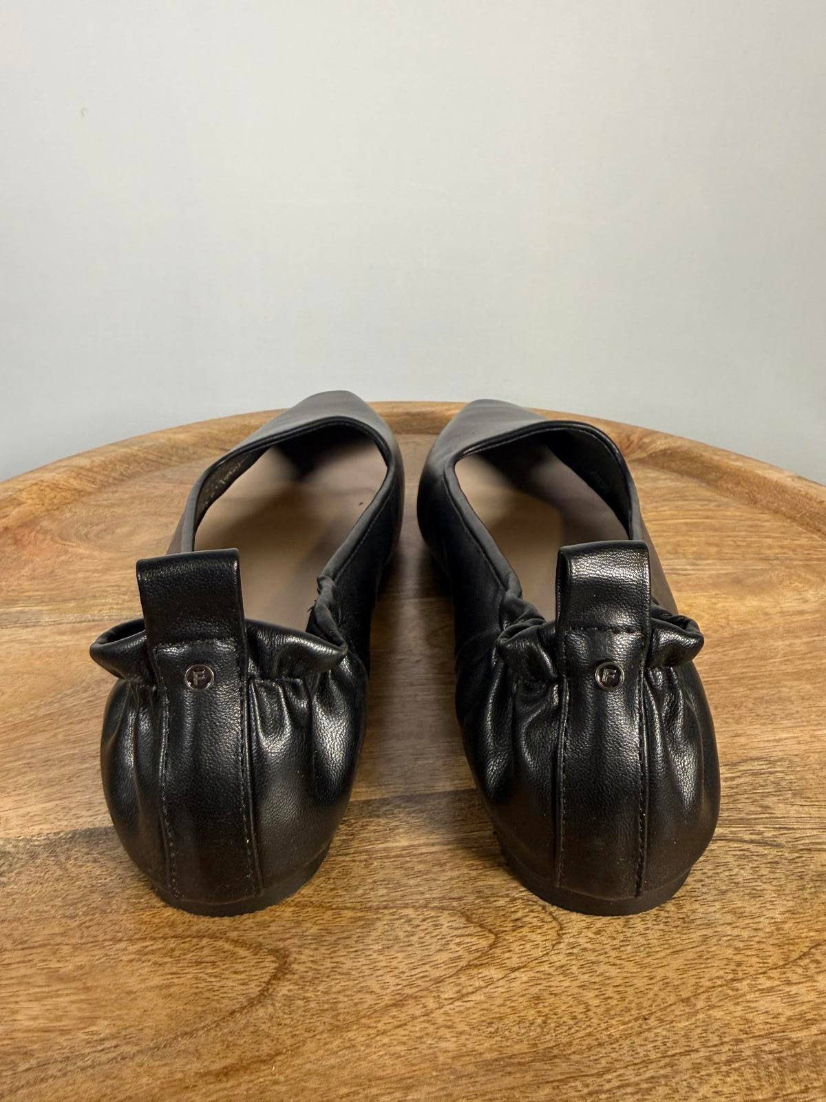 French Connection Black Pointed Toe Flats Slip On Shoe Women’s 7.5 NWB