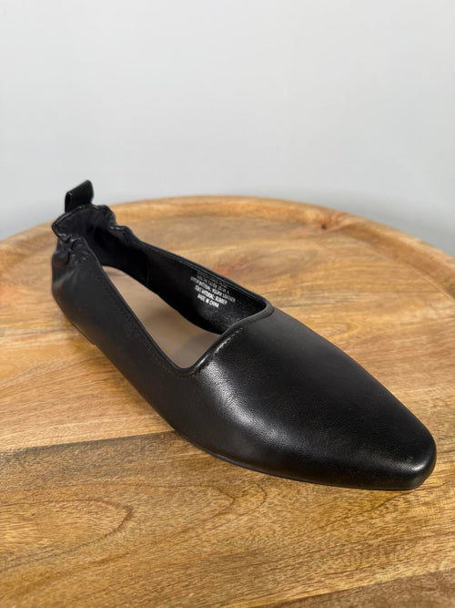 French Connection Black Pointed Toe Flats Slip On Shoe Women’s 7.5 NWB