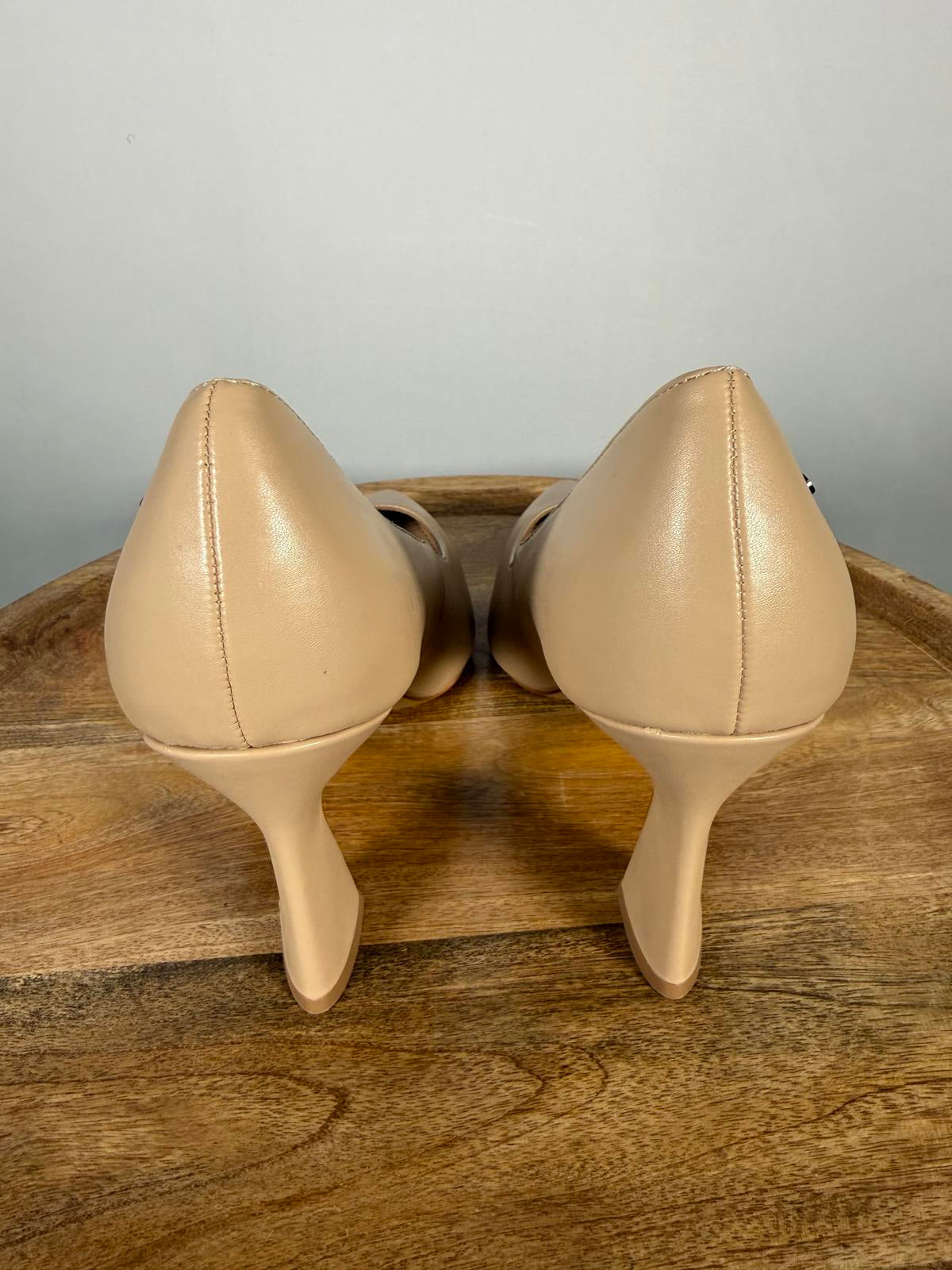 French Connection Women's Beige Raven Pumps Heels Shoes Size 9.5 NWB