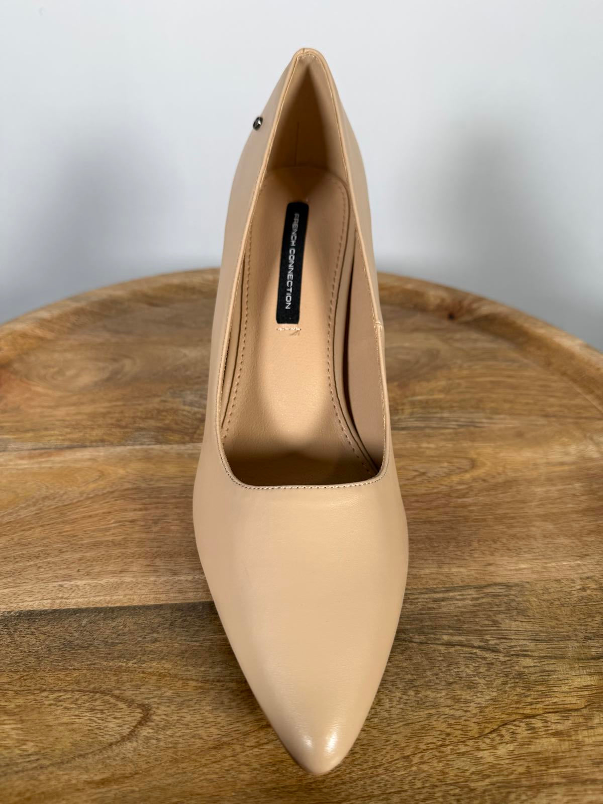 French Connection Women's Beige Raven Pumps Heels Shoes Size 9.5 NWB