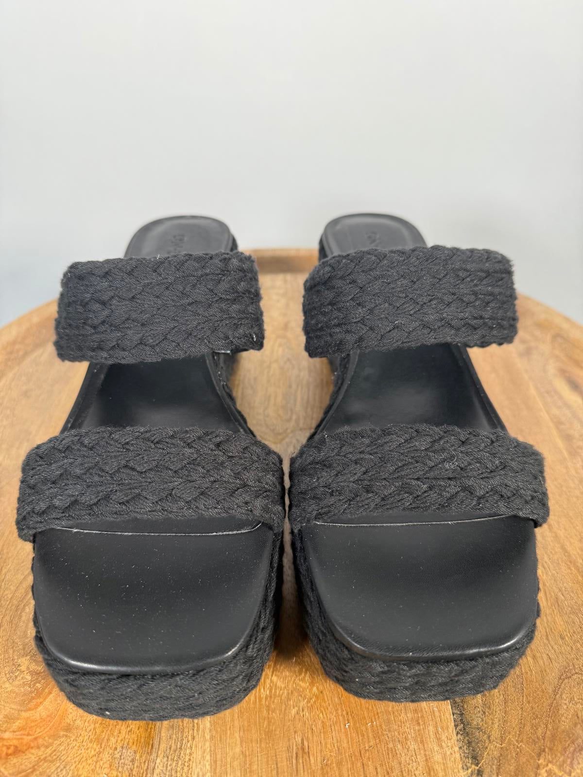 NWB On 34th Norina Two-Band Wedge Sandals Women's Size 10