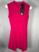 The Kooples Pink Knit Mini Dress Size 2 (US M) Sleeveless Bodycon NWT