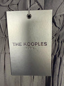 The Kooples Crazy Flounces Black Ruffle Maxi Dress Size 1 (US Small) NWT