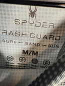 NWT Spyder Men's Short Sleeve Rash Guard Swim Shirt Size Medium