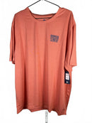 NWT Havana Jim Crew Neck Short Sleeve Logo T-Shirt Coral Heather XXL